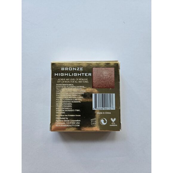 Beau Babe Beauty Highlighter Bronzed Powder Face Highlight Radiance Makeup - Picture 3 of 3